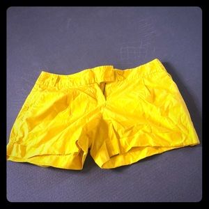 Yellow shorts